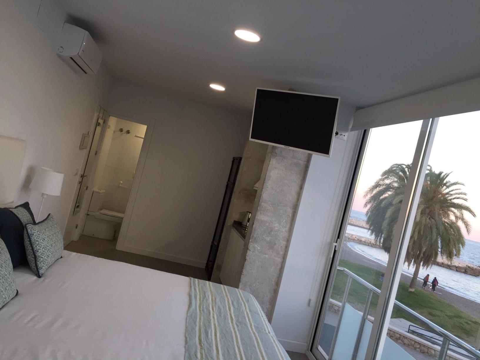 Apartments-Oilan11 - Estudios En Primera Linea De Playa Pedregalejo Málaga Zimmer foto